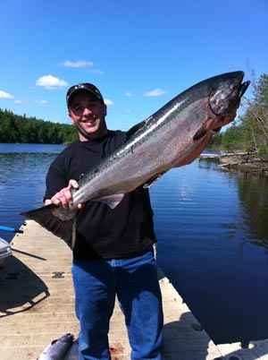 Nice King Caught with the Deshka River Fishing Guides - iFish Alaska Gude Service