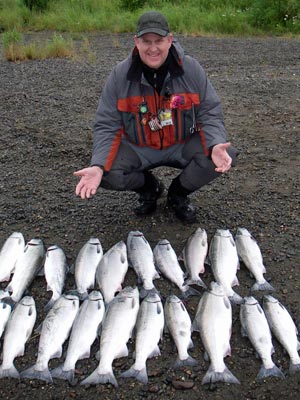 Alaska Salmon Fishing with iFishAlaska Guide Service