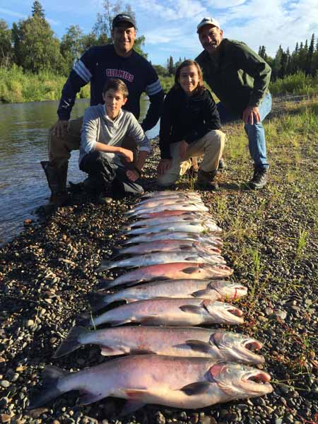 Silver Salmon Fishing Trips Close To Anchorage, AK